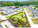 Aerial view of a neighborhood featuring well-maintained lawns and green landscaping at 6330 Garden Cir, Douglasville, GA 30135