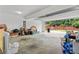 Spacious garage with an open door at 6330 Garden Cir, Douglasville, GA 30135