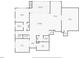 Basement floorplan displaying layout of bedrooms, bathrooms, living room, theater, and gym at 4757 Lake Forrest Drive Northwest Dr, Atlanta, GA 30342