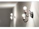 Hallway with light sconces on the wall at 2333 Mason Dr # D26, Atlanta, GA 30316