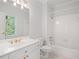 Bathroom with gold fixtures at 310 Ivy Brooke Ct, Atlanta, GA 30342