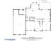 Detailed floor plan showcasing the layout of the home's first floor, rooms, and dimensions at 310 Ivy Brooke Ct, Atlanta, GA 30342