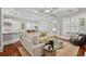 Well-lit living space featuring hardwood floors, plush seating, and an open layout at 1070 Standard Ne Dr, Brookhaven, GA 30319