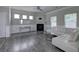 Spacious living room with a fireplace and modern decor at 158 Bryon Ln, Acworth, GA 30102