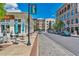 Street view showing a lively area with shops, restaurants, and neatly arranged sidewalks at 1867 N Creek Cir, Alpharetta, GA 30009