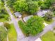 Neighborhood aerial view with tree coverage and residential streets at 1927 Alexander Se St, Smyrna, GA 30080