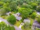 Aerial view of a home nestled in a lush, green neighborhood at 1927 Alexander Se St, Smyrna, GA 30080