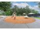 Community playground featuring wood mulch, swings, slides, and various play structures at 3250 Seven Oaks Dr, Cumming, GA 30041