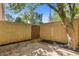 Secluded patio is surrounded by a brick wall for privacy at 5400 Roswell Rd # Apt E6, Sandy Springs, GA 30342