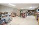 Spacious basement with work benches and storage, ideal for projects and hobbies at 1765 Dew Pl, Marietta, GA 30064