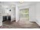 Bright kitchen featuring stainless steel appliances, white cabinets, and sliding door access at 3232 Abbeywood Dr, Decatur, GA 30034