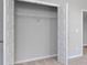 Large closet with bi-fold doors and wire shelving in bedroom at 113 Canal St, Hampton, GA 30228