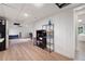 Finished basement with hardwood flooring and ample space for entertainment and storage at 4920 Hampton Lake Dr, Marietta, GA 30068