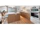 Beautiful kitchen featuring a large island, stainless steel appliances, and custom cabinetry at 4920 Hampton Lake Dr, Marietta, GA 30068