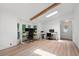 Well lit office space with hardwood floors, large windows, a skylight, and open concept at 4920 Hampton Lake Dr, Marietta, GA 30068