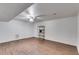 Spacious room with hardwood floors, white walls, ceiling fan and shelving at 4985 Watkins Ct, Winston, GA 30187