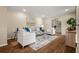 Comfortable living room with hardwood floors, neutral paint, and plenty of natural light at 2519 Lauderdale Ne Dr, Atlanta, GA 30345