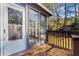 Covered patio with access to backyard at 2519 Lauderdale Ne Dr, Atlanta, GA 30345