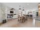 Bright open concept living space seamlessly connects living room, dining area, and kitchen at 2885 Laurel Green Ct, Roswell, GA 30076