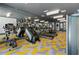 Well-equipped gym with treadmills, stair climbers, and mirrored walls for a complete workout experience at 775 Juniper Ne St # 210, Atlanta, GA 30308