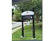 Community sign featuring clubhouse, tennis courts and pool at 458 Vinings Vintage Cir, Mableton, GA 30126