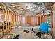 Open unfinished basement with exposed insulation and framing ready for customization and storage at 528 Savannah Rose Way, Lawrenceville, GA 30045