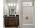 Bathroom featuring granite vanity and tiled shower at 735 Ponce De Leon Pl Ne Unit 1, Atlanta, GA 30306