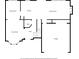 Floor plan showing layout of living room, dining room, and garage at 1100 Carrington Pkwy, Villa Rica, GA 30180