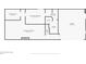 Basement level floor plan featuring finished space, laundry room, bathroom, and an attached garage at 2148 Allgood Rd, Marietta, GA 30062