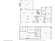 Two-story floor plans offering both main and basement layouts, showcasing bedrooms, living spaces, and garage at 2148 Allgood Rd, Marietta, GA 30062