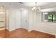 Entryway with multiple entry doors leading to other areas of the home at 1800 Clairmont Lk # 216, Decatur, GA 30033