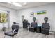 Bright salon featuring modern styling chairs and equipment for residents' convenience at 1800 Clairmont Lk # 216, Decatur, GA 30033