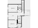 Second-floor layout with two bedrooms, a full bath, a spacious loft, and additional storage at 4171 Brindle Pl, Loganville, GA 30052