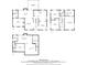 Detailed floor plan showcasing the layout of the house, including dimensions of each room at 75 Auburn Rd, Auburn, GA 30011