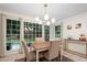Charming breakfast area with natural light, overlooking the backyard at 3543 Pine Grove Dr, Douglasville, GA 30135
