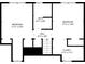 Second floor layout featuring bedrooms, a bathroom, hall, and closet for optimal space use at 385 Russell Ridge Dr, Lawrenceville, GA 30043