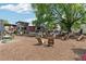 Spacious outdoor beer garden, ideal for gatherings and enjoying the brewery's ambiance at 251 Sabrina Ct, Woodstock, GA 30188