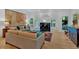 Bright living room features hardwood floors, fireplace, and access to outdoor balcony at 400 Old Ivy Ne Rd, Atlanta, GA 30342