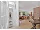 Open concept living room with access to the lower level and plenty of natural light at 400 Old Ivy Ne Rd, Atlanta, GA 30342