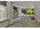 Covered patio with stone flooring and a view of the backyard at 400 Old Ivy Ne Rd, Atlanta, GA 30342