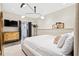 Modern bedroom with clean lines, stylish decor, and ample natural light at 2067 Telfair Circle # A&B, Atlanta, GA 30324