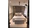 Cozy bedroom showcases neutral walls, curtains and an area rug at 2067 Telfair Circle # A&B, Atlanta, GA 30324