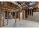 Unfinished basement space ready for customization and finishing at 2772 Hillgrove Dr, Dacula, GA 30019