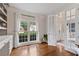 Bright home office with a large window offering natural light and backyard views at 2772 Hillgrove Dr, Dacula, GA 30019