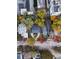 A bird's eye view captures homes nestled among colorful fall foliage and quiet streets at 549 Ne Parkway Ne Dr, Atlanta, GA 30308