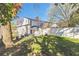 Serene backyard featuring a patio, privacy fence, and mature trees, creating a relaxing outdoor space at 549 Ne Parkway Ne Dr, Atlanta, GA 30308