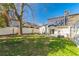 Large backyard with a patio area perfect for entertaining and enjoying outdoor activities at 549 Ne Parkway Ne Dr, Atlanta, GA 30308