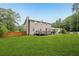 Large, green backyard featuring a spacious lawn and a well-maintained wooden fence at 1752 Shadybrook Ct, Lawrenceville, GA 30043