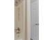 Shower with white tub, shower head, and a built-in niche at 5352 Windfern Ct, Stone Mountain, GA 30088