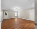 Bright and airy bedroom featuring vinyl floors, with two doors and natural light at 12 Isabella Ne Ct, Cartersville, GA 30121